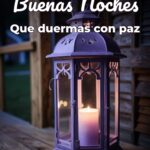 buenas noches que duermas con paz