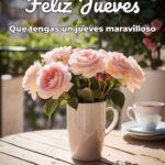 feliz jueves que tengas un jueves maravilloso