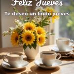 feliz jueves te deseo un lindo jueves