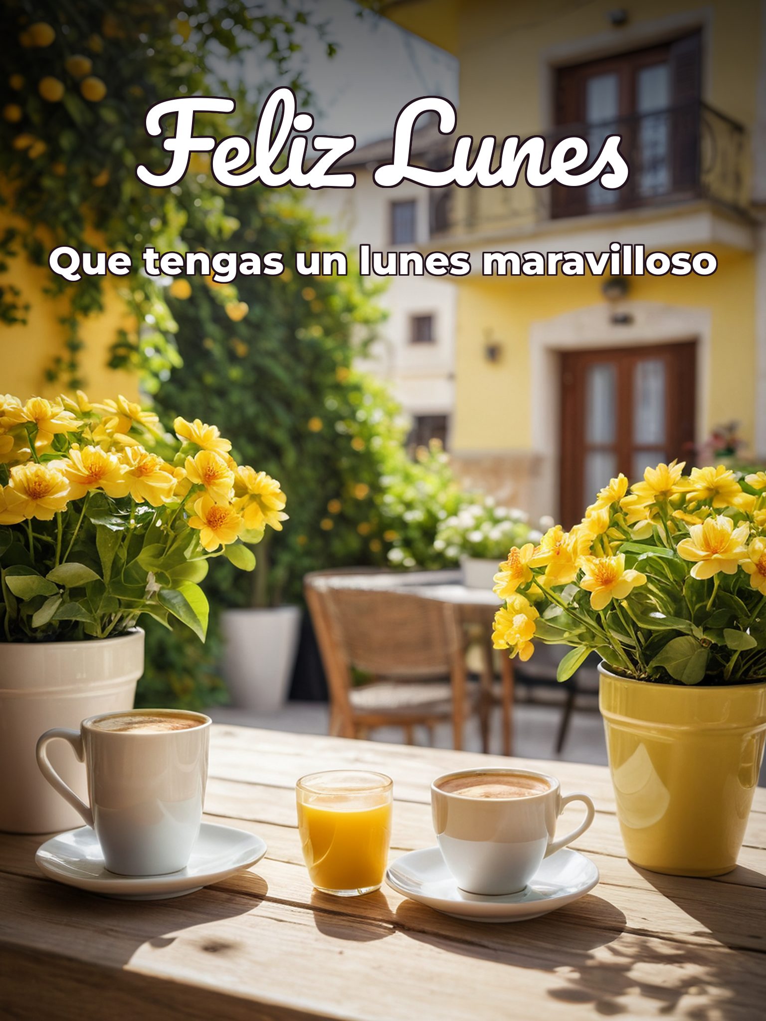 Mensajes de feliz lunes con flores hermosas
