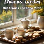 buenas tardes que tengas una linda tarde
