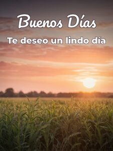 Mensajes de los buenos días para Facebook