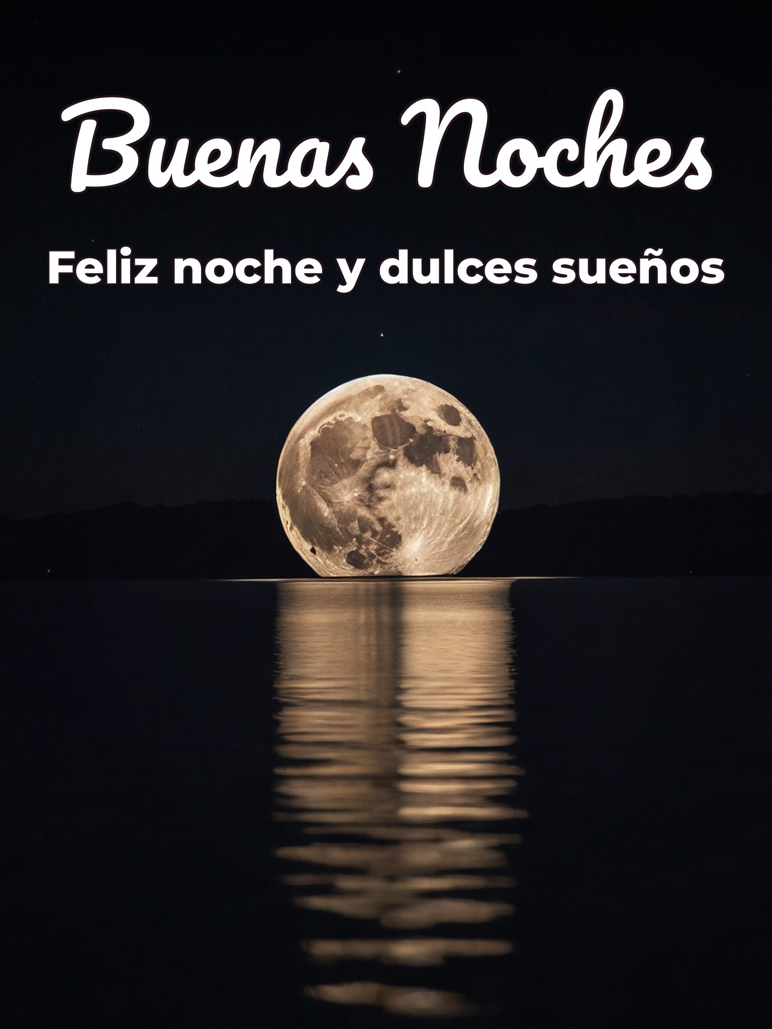 Mensajes dulces de buenas noches para Facebook