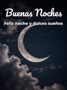 Mensajes e imágenes de buenas noches para WhatsApp