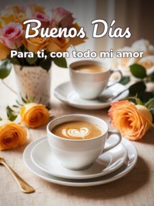 Mensajes e imágenes de buenos días para mi amor