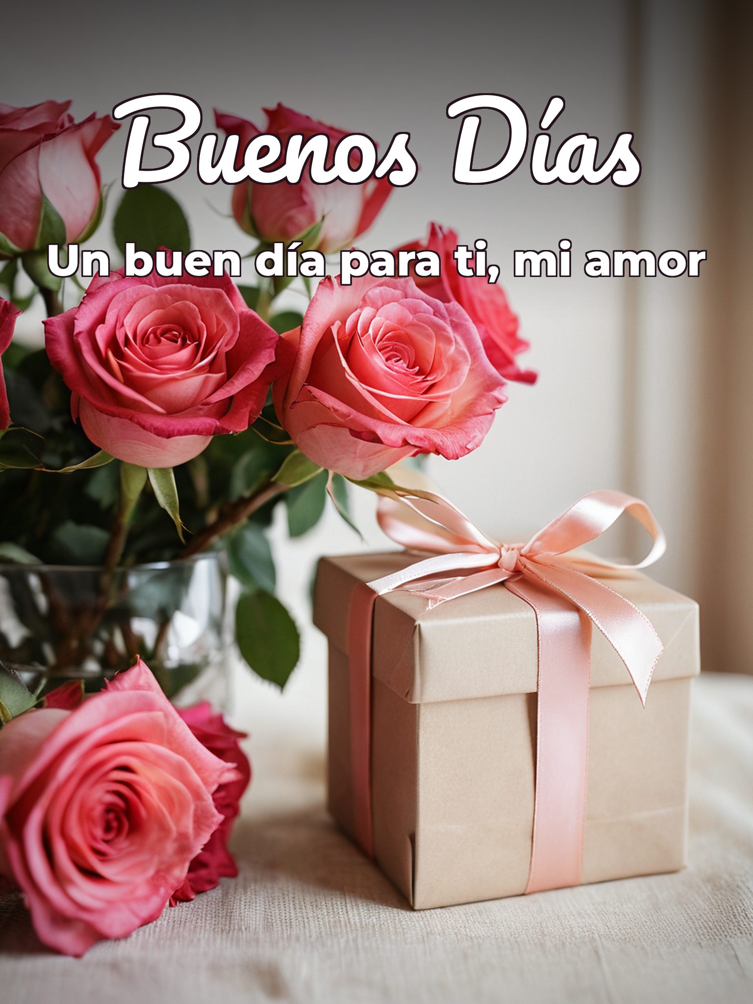 Mensajes especiales de buenos días para mi amor