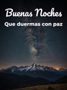Mensajes hermosos de buenas noches para celular