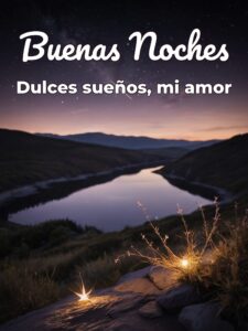 Mensajes hermosos de buenas noches para mi amor para WhatsApp