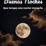 buenas noches que tengas una noche tranquila