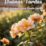 buenas tardes que tengas una linda tarde