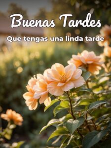 Mensajes hermosos de buenas tardes para WhatsApp celular
