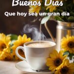 buenos días que hoy sea un gran día