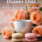 buenos días para ti, con todo mi amor