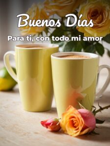 Mensajes lindos de amor de buenos días para celular