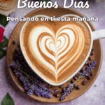 buenos días pensando en ti esta mañana