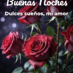 buenas noches dulces sueños, mi amor