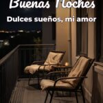 buenas noches dulces sueños, mi amor