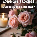 buenas noches dulces sueños, mi amor