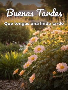 Mensajes lindos de buenas tardes para Facebook y WhatsApp
