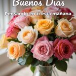 buenos días pensando en ti esta mañana