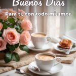 buenos días para ti, con todo mi amor