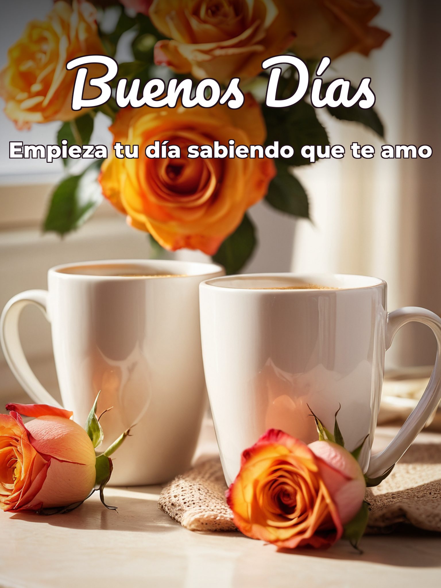 Mensajes lindos de buenos días amor para mi amor