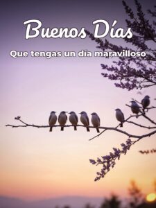 Mensajes lindos de buenos días para celular