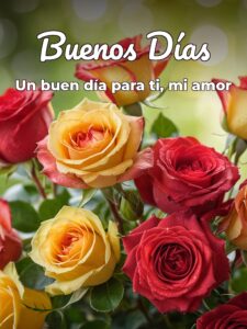 Mensajes lindos de buenos días para mi amor para mi amor