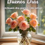 buenos días un buen día para ti, mi amor