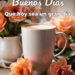 buenos días que hoy sea un gran día