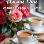buenos días un buen día para ti, mi amor