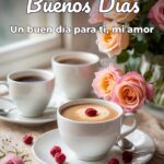 buenos días un buen día para ti, mi amor
