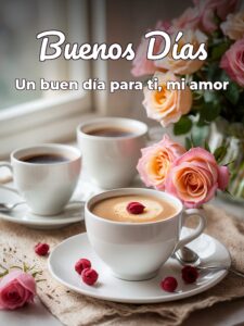Mensajes para darle los buenos días a mi novio para WhatsApp