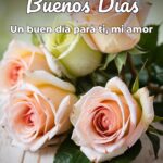 buenos días un buen día para ti, mi amor