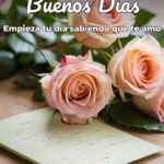 buenos días empieza tu día sabiendo que te amo