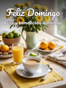 Mensajes para desear un feliz domingo para celular