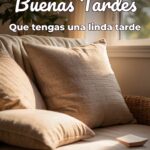 buenas tardes que tengas una linda tarde