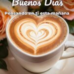 buenos días pensando en ti esta mañana