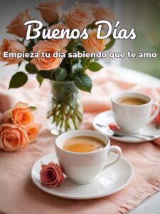 Mensajes se buenos días para mi amor