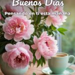 buenos días pensando en ti esta mañana