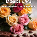 buenos días pensando en ti esta mañana