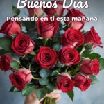 buenos días pensando en ti esta mañana
