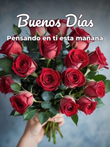 Msj buenos días para mi amor