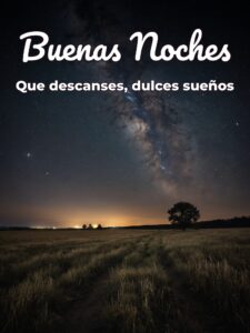 Msj d buenas noches