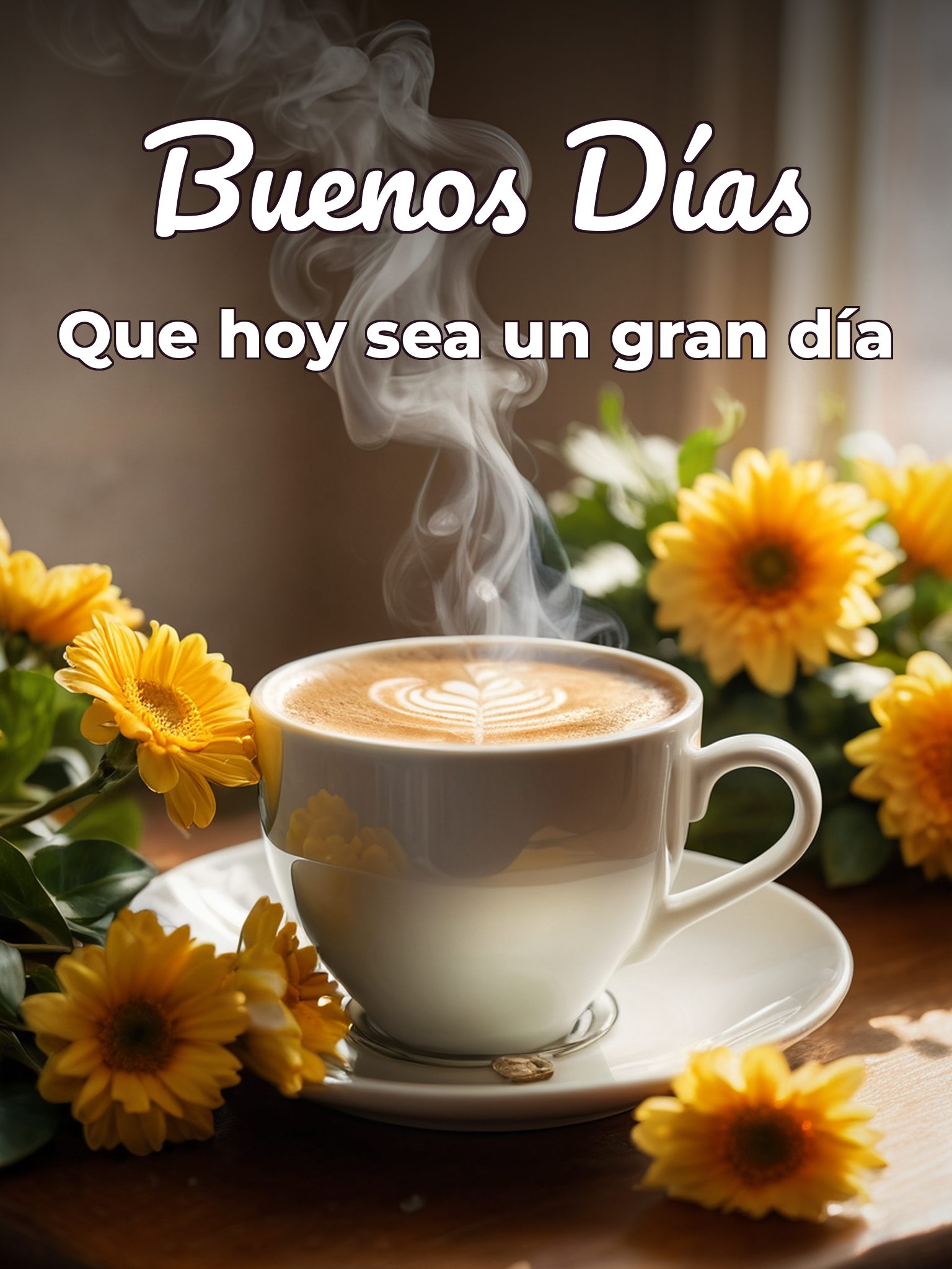 Msj d buenos días para Facebook