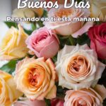 buenos días pensando en ti esta mañana
