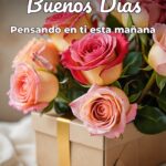 buenos días pensando en ti esta mañana