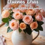 buenos días para ti, con todo mi amor