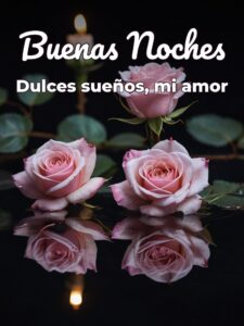 Msj de amor de buenas noches para Facebook