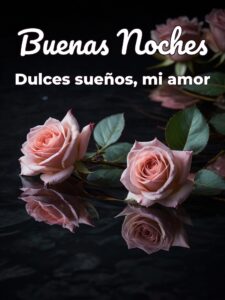 Msj de buenas noches para mi amor para celular
